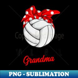 volleyball grandma - high-quality png sublimation download