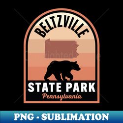 beltzville state park pa bear - sublimation-ready png file