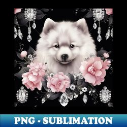 royal samoyed - premium png sublimation file