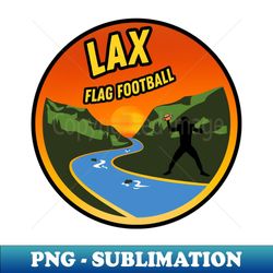 lax flag football official dark - decorative sublimation png file