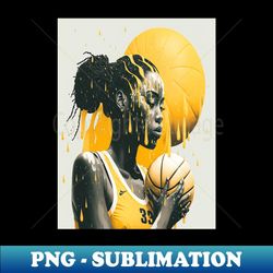 basketball girl - png sublimation digital download