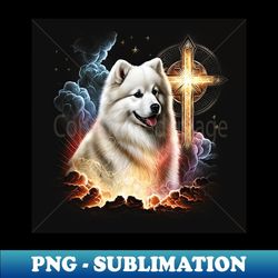 samoyed protector - artistic sublimation digital file