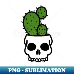 Skull Planter - Modern Sublimation Png File