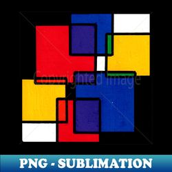 overlapping colors geometric abstract acrylic painting - stylish sublimation digital download