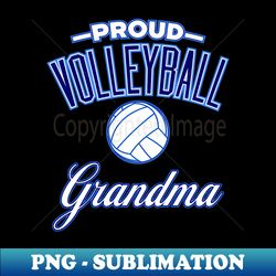 volleyball grandma for - instant png sublimation download