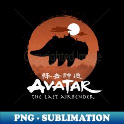 avatar the last airbender halloween team avatar - signature sublimation png file