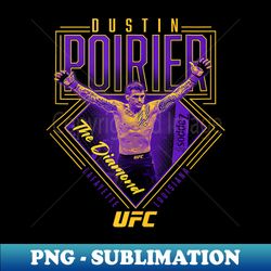 official ufc dustin poirier victory - signature sublimation png file