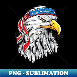 4th of july patriotic eagle men american flag - decorative sublimation png file