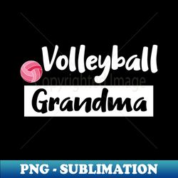 woman volleyball grandma - instant png sublimation download