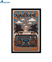 spafford nov 4 2023 san diego ca music box poster