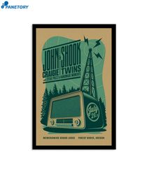 john craigie & shook twins forest grove or 2023 poster