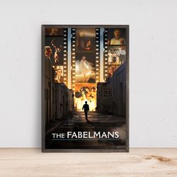 the fabelmans movie poster classic film-poster gift- room decor wall art