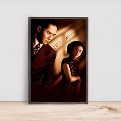 lust, caution movie poster, room decor, home decor, art poster for gift-1