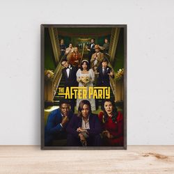 the afterparty movie poster classic film-poster gift- room decor wall art