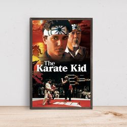 the karate kid movie poster, room decor, home decor, art poster for gift-1