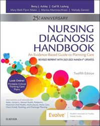 complete nursing diagnosis handbook an evidence-based guide to planning care 12th edition
