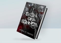 skin of a sinner: a dark childhood best friends romance by avina st. graves