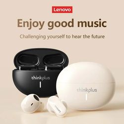 original lenovo lp19 bluetooth 5.1 earphones tws headphones wireless in-ear earbuds dual hd microphone headset 2023 new