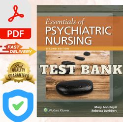 essentials of psychiatric nursing 2nd edition test bank