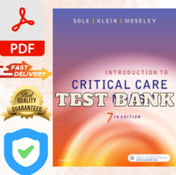 introduction to critical care nursing 7th edition by sole test bank