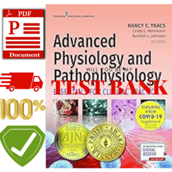 latest 2023 advanced physiology and pathophysiology 1st edition test bank all chapters