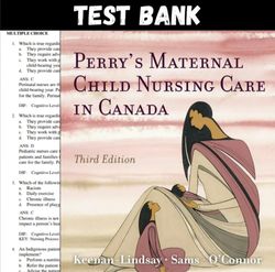 latest 2023 maternal child nursing care 3rd canadian edition keenan lindsay test bank all chapters