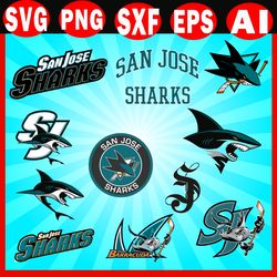 san jose sharks logo - sj sharks logo - sharks hockey logo - nhl logo - nhl teams logo - san jose sharks logo history