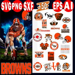 50 designs cleveland browns svg - browns elf logo - new browns logo - cleveland browns logo -cleveland browns png