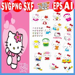 22 hello kitty svg bundle, hello kitty svg, hello kitty svg file, hello kitty svg, hello kitty svg file, kitty svg