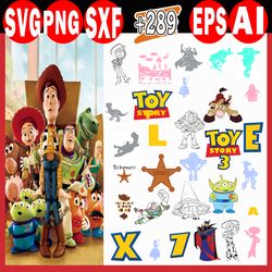 toy story svg, toy story font, toy story png, toy story characters svg, woody svg, forky svg, toy story alien svg