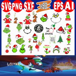 63 the grinch svg, grinch face svg, grinch clipart, grinch png, grinch silhouette, the grinch font, grinch hand svg