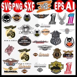 45 harley davidson svg, harley davidson clipart, harley davidson symbol, harley davidson png, harley davidson logo