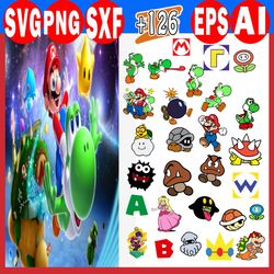 super mario svg, super mario png, super mario logo, super mario clipart, super mario symbol, super mario transparent