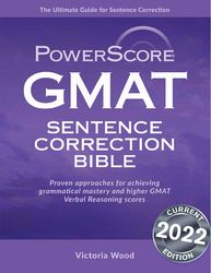 powerscore sentence correction bible 2022