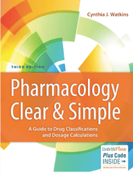 pharmacology clear and simple: a guide to drug classifications third edition watkins pdf | instant download