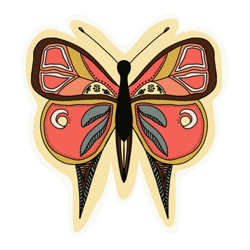 bold boho butterfly