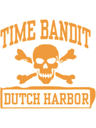 time bandit logo dutch harbor logo case edition