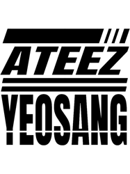 ateez atiny kpop kang yeosang yeosang logo fan design