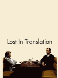 lost in translation design graphic