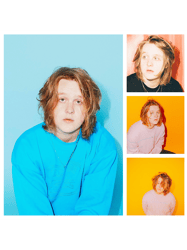 lewis capaldi multicolor photo collage