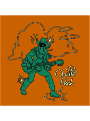 orville peck (mustard and teal) long