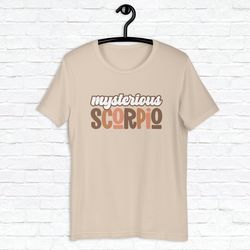 scorpio zodiac boho shirt, scorpio birthday gift shirt, astrology scorpio sign shirt, comfort constellation shirt