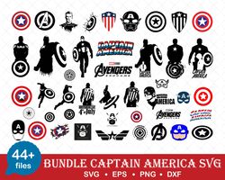 captain america svg , dxf, png, jpg, captain america svg bundle, captain america for cricut, captain america clipart