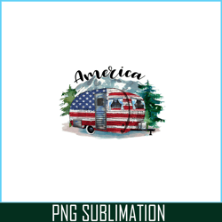 america png camping png car camper american flag png