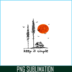 keep it simple png horror camping night png red moon png