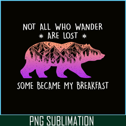 some became my breakfast png pink bear png advanture lover png