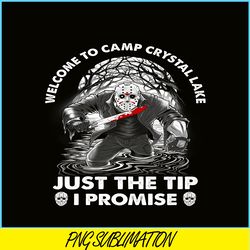 welcome to camp crystal lake png horror camping png camping lover png