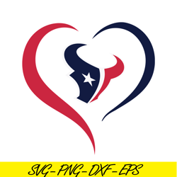 houston texans heart svg, football team svg, nfl lovers svg nfl230112360