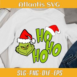 grinch funny christmas svg dxf, satan grinch killer svg dxf, movie christmas character funny svg png eps dxf