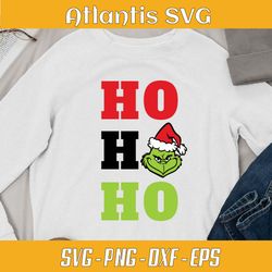 the grinch ho ho ho svg dxf, ho ho ho grinch christmas svg dxf, merry christmas ho ho ho svg dxf png eps